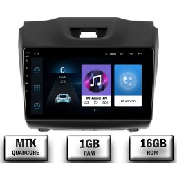 Navigatie Isuzu D-MAX (2015+), Android 10, P-Quadcore 1GB RAM + 16GB ROM, 9 Inch - AD-BGP9001+AD-BGRKIT311