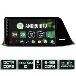 Navigatie Toyota C-HR (2016-2020), Android 13, Z-Octacore 8GB RAM + 256GB ROM, 9 Inch - AD-BGZ9008+AD-BGRKIT074