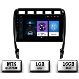 Navigatie Porsche Cayenne (2002-2010), Android 10, P-Quadcore 1GB RAM + 16GB ROM, 9 Inch - AD-BGP9001+AD-BGRKIT057