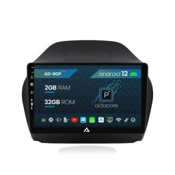 Navigatie Hyundai IX35 (2009-2015), Android 12, P-Octacore 2GB RAM + 32GB ROM, 10.1 Inch - AD-BGP10002+AD-BGRKIT189