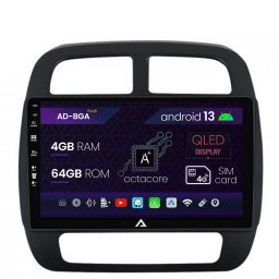 Navigatie Dacia Spring (2021- Prezent), Android 13, A-Octacore 4GB RAM + 64GB ROM, 9 Inch - AD-BGA9004+AD-BGRKIT366V4s