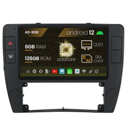 Navigatie Volkswagen Passat B5 5.5 (1996-2005), Android 13, B-Octacore 6GB RAM + 128GB ROM, 9 Inch - AD-BGB9006+AD-BGRKIT25OLD