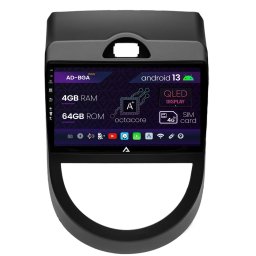 Navigatie Kia Soul (2009-2013), Android 13, A-Octacore 4GB RAM + 64GB ROM, 9 Inch - AD-BGA9004+AD-BGRKIT215V2