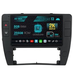 Navigatie Volkswagen Passat B5 5.5 (1996-2005), Android 13, Z-Octacore 8GB RAM + 256GB ROM, 9.5 Inch - AD-BGX9008+AD-BGRKIT25OLD