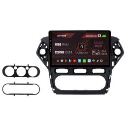 Navigatie Ford Mondeo (2011-2013), Android 13, B-Octacore 6GB RAM + 128GB ROM, 9 Inch - AD-BGB9006+AD-BGRKIT128