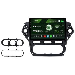 Navigatie Ford Mondeo (2011-2013), Android 13, Z-Octacore 8GB RAM + 256GB ROM, 9 Inch - AD-BGZ9008+AD-BGRKIT128