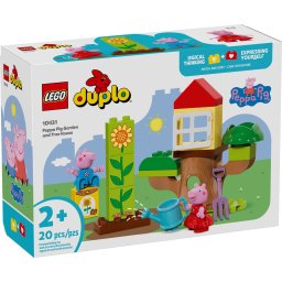 LEGO® DUPLO®10431 - Gradina si casa din copac a Purcelusei Peppa
