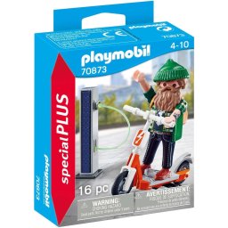 Playmobil Special Plus PM70873 - Hipster cu scuter (#70873)