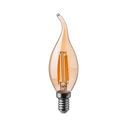 Bec LED FILAMENT AMBER E14/4W/230V 2200K