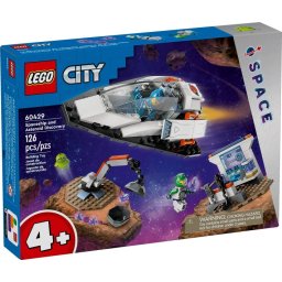 LEGO® City 60429 - Nava spatiala si descoperirea unui asteroid