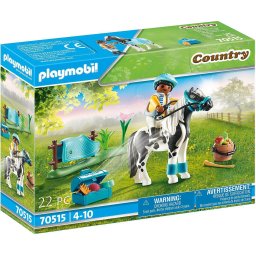 Playmobil Country PM70515 - Pony Farm, Figurina colectie ponei Lewitzer (#70515)