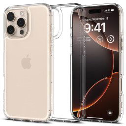 BestCase® Husa Anti Shock 1.5mm, Pentru Apple iPhone 16 Pro Max, Tehnologie MagSafe, Protectie Camera, Transparent