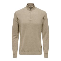 Only & Sons Pulover 'ONSLoui' bej închis