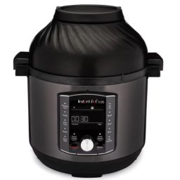 Aparat de gatit cu abur Pro Crisp 8, 1500W, 11 programe presetate, Capacitate 7.6 litri, Vas interior din inox, Negru