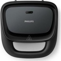 Sandwich maker HD2330/90 seria 3000, 750 W, 2 sandwich-uri, Negru