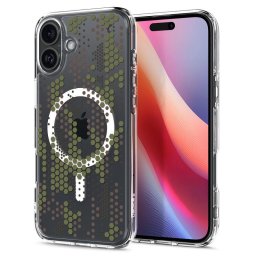 Husa Spigen Ultra Hybrid MagSafe, digital camo - iPhone 16