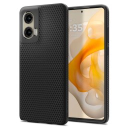 Husa Spigen Liquid Air, matte black - Motorola Moto G Stylus 5G 2024