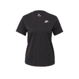 Nike Sportswear Tricou 'Club Essential' negru / alb