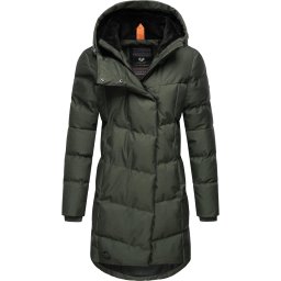 Ragwear Palton de iarnă 'Pavla' verde închis