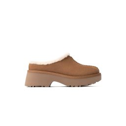 UGG Papuci New Heights Cozy Clog 1162510 00KD chestnut