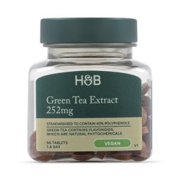 H&B Extract de Ceai Verde 252mg 90 tablete