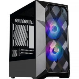 Carcasa TD300 Mini Tower Fara sursa mATX,mITX Negru