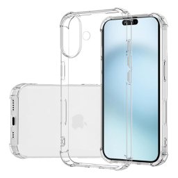 Husa Husa pentru iPhone 16 - Techsuit Shockproof Clear Silicone - Clear