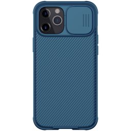 Husa Nillkin CamShield Pro - Husă telefon - compatibil cu Apple iPhone 16 Pro Max - culoare Albastru