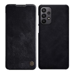 Husa Husa pentru iPhone 16 - Nillkin Qin Prop Plain Leather Case - Black