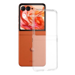 Husa Techsuit Silicone - Husă silicon - compatibil cu Motorola Razr 50 - culoare Transparent