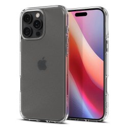 Husa SPIGEN Ultra Hybrid - Husă telefon - compatibil cu Apple iPhone 16 Pro Max - culoare Gri, Transparent