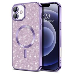 Husa Husa pentru iPhone 16 - Techsuit Luxury Glitter MagSafe - Light Purple
