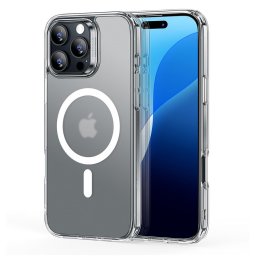 Husa Husa pentru iPhone 16 Pro Max - ESR Classic Hybrid HaloLock - Frosted Clear