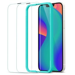 Folie protecție ecran din Sticlă securizată - compatibil cu Apple iPhone 16 - culoare Transparent