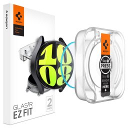 Folie pentru Samsung Galaxy Watch7 44mm (set 2) - Spigen Glas.TR EZ FIT - Clear