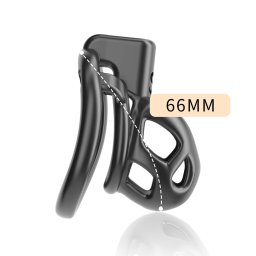 Sevanda Naja-Cobra Chastity Cage Black XS