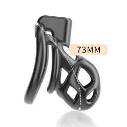 Sevanda Naja-Cobra Chastity Cage Black S