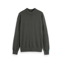 SCOTCH & SODA Tricotat Dropped Shoulder Mock Neck 178818 SC6342 vinyl