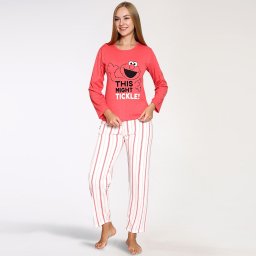 Pijama Dama Brand Serena Model 'This Might Tickle' Confort și Dispoziție