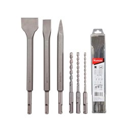 Makita SDS + drill / chisel set 6pcs - D-58920