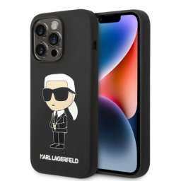 Husa Husă Karl Lagerfeld Iconic Karl & Choupette cu MagSafe pentru iPhone 14 Pro Max, Transparent