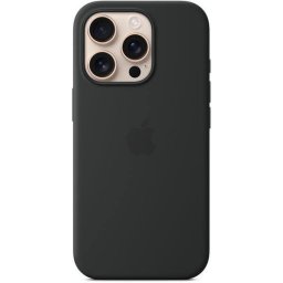 Husa de protectie Silicone Case with MagSafe pentru iPhone 16 Pro - Black