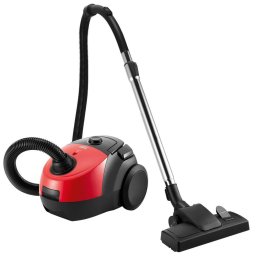 Aspirator VCC34801AR, 800W, Filtru Hepa 12, Putere variabila, Rosu