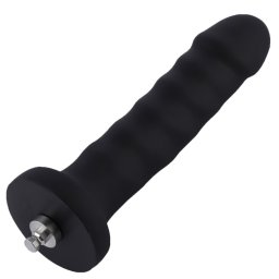 HiSmith HSA03 Silicone Dildo KlicLok 18cm Black