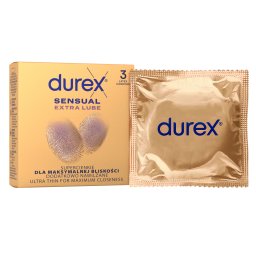 Durex Sensual Extra Lube 3 pack
