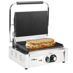 Grill Panini cu striatii, 43x30,5x20 cm, 2200 W GartenMobel Dekor