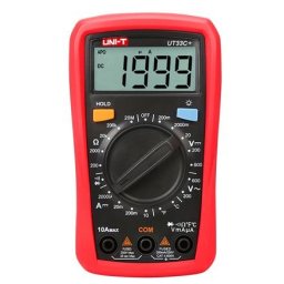 Multimetru Digital UNI-T UT33C+, display iluminat