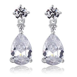 Cercei Borealy Argint 925 Mini Diamonds 3 carate Lady