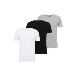 Tommy Hilfiger Underwear Maiou gri / negru / alb