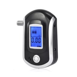 Alcool tester digital, cu LCD, portabil, Gonga® Negru